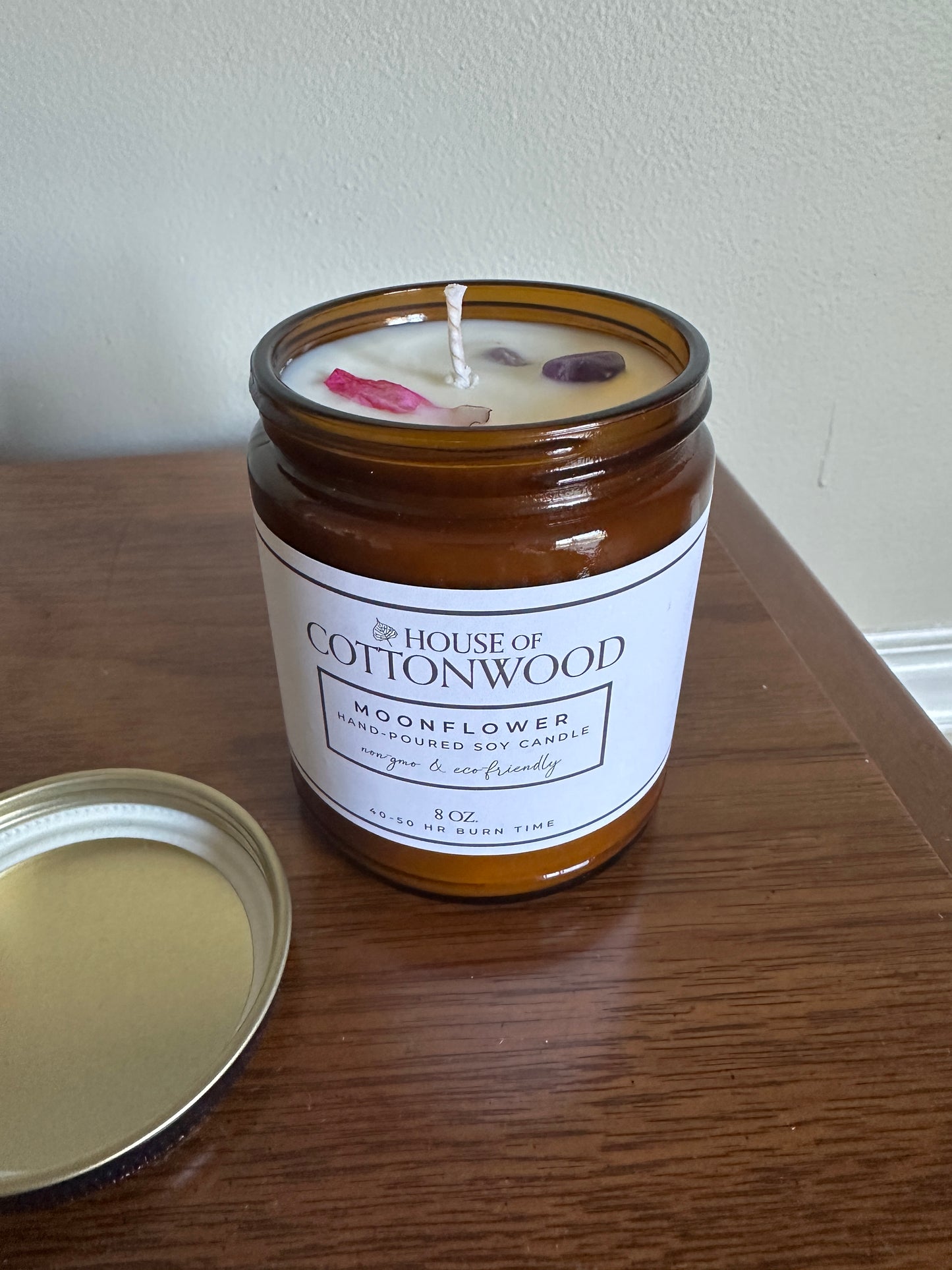 Moonflower Hand-Poured Soy Candle