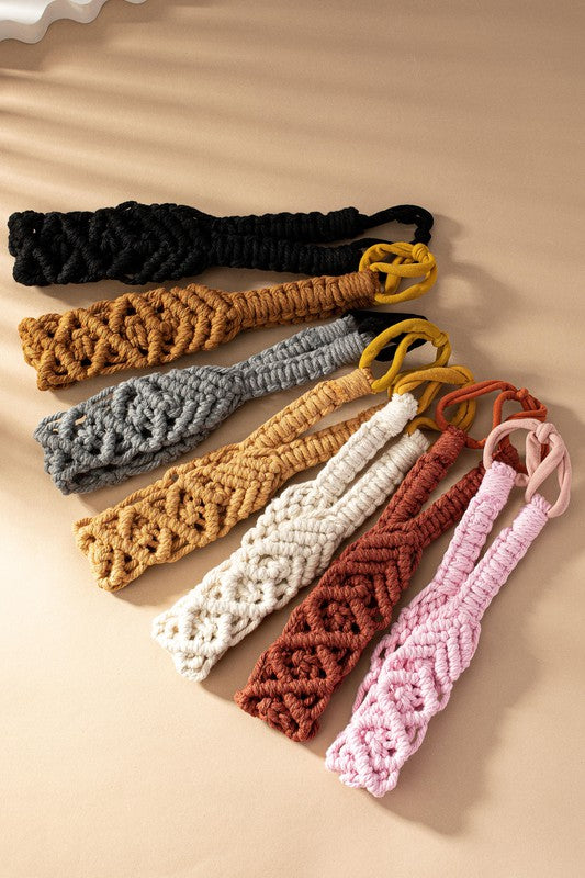 Macrame Boho Headband
