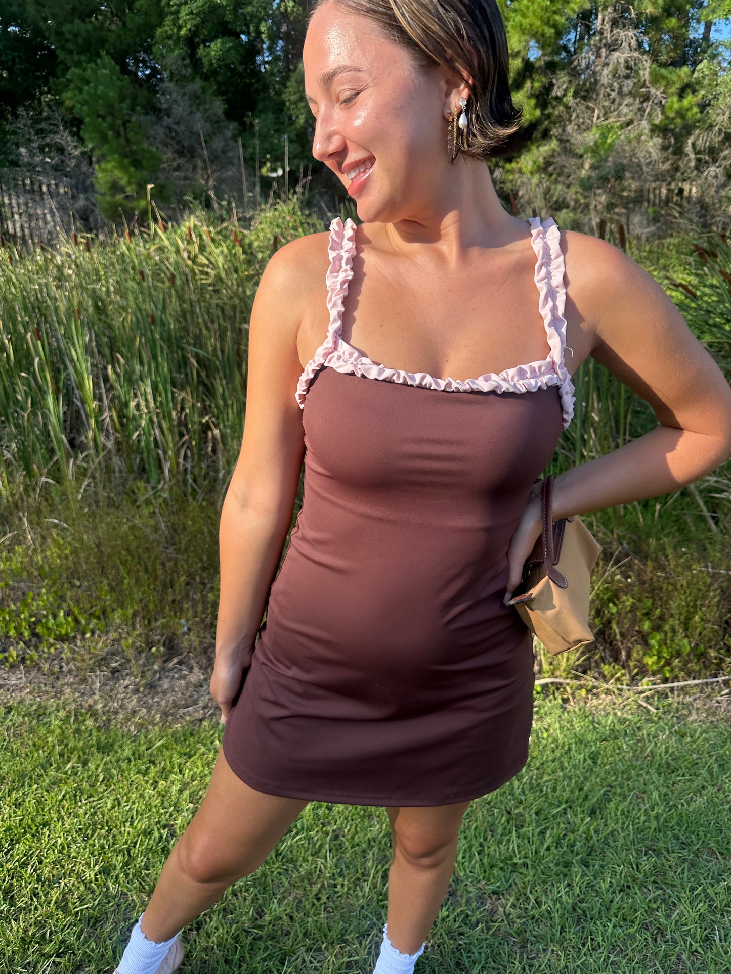 Strawberry Mocha Active Dress