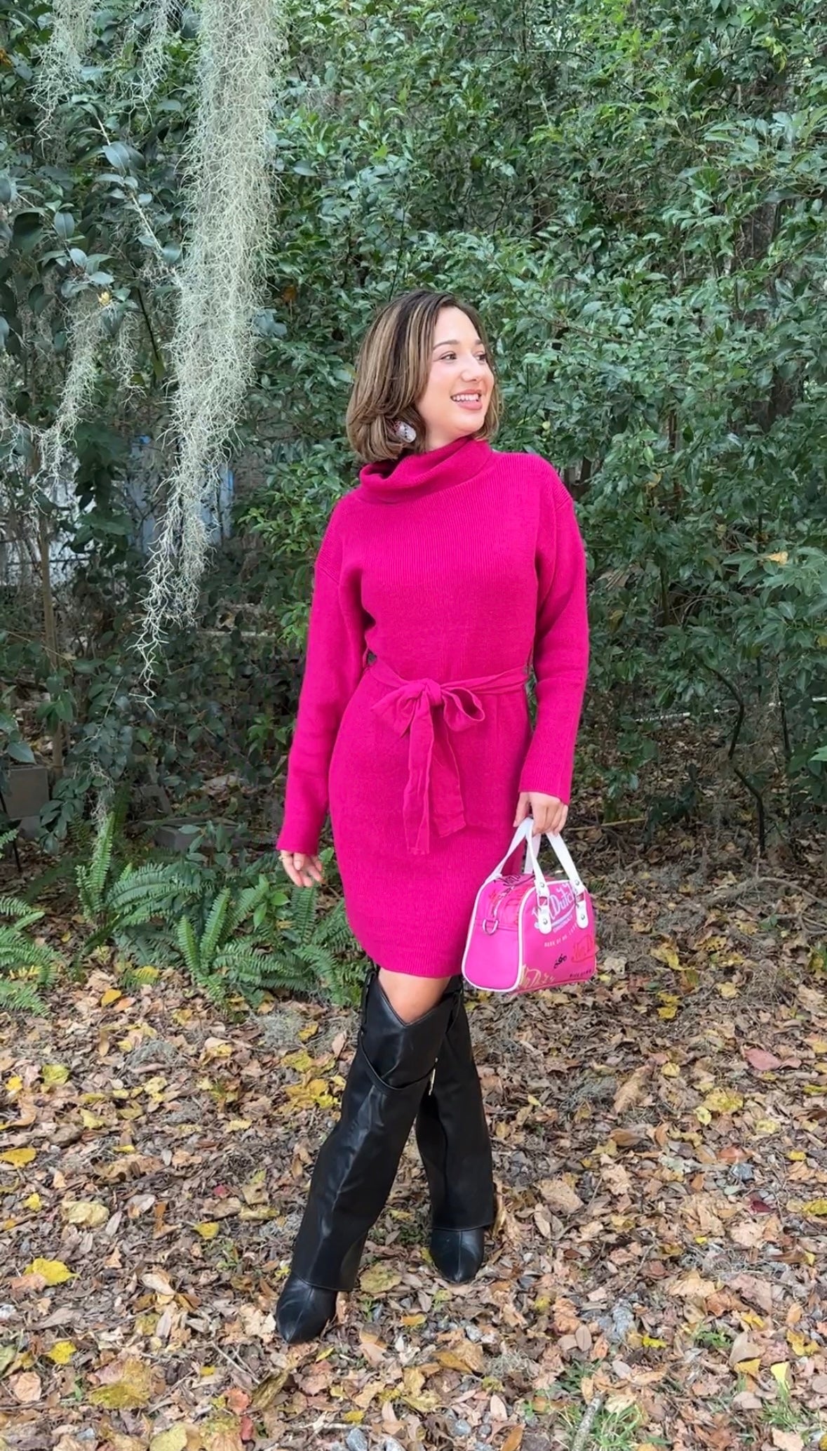 Merry and Bright Wrap Dress