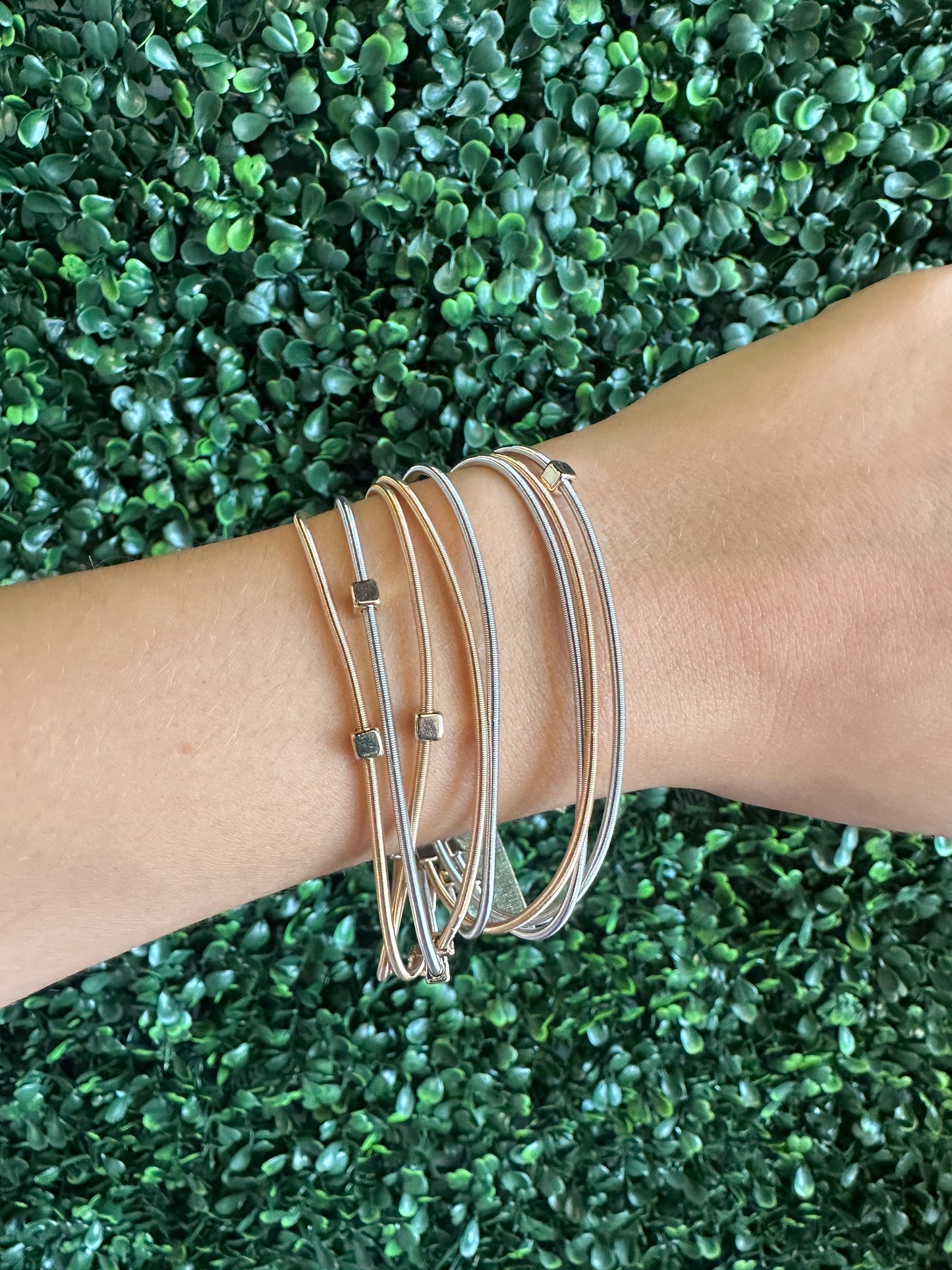 Guitar String Bracelet Stack