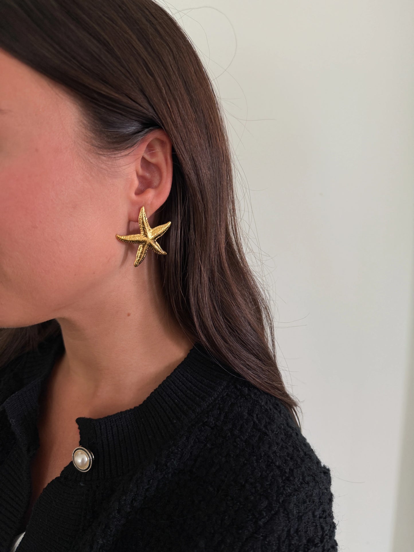 Waterproof Starfish Earrings