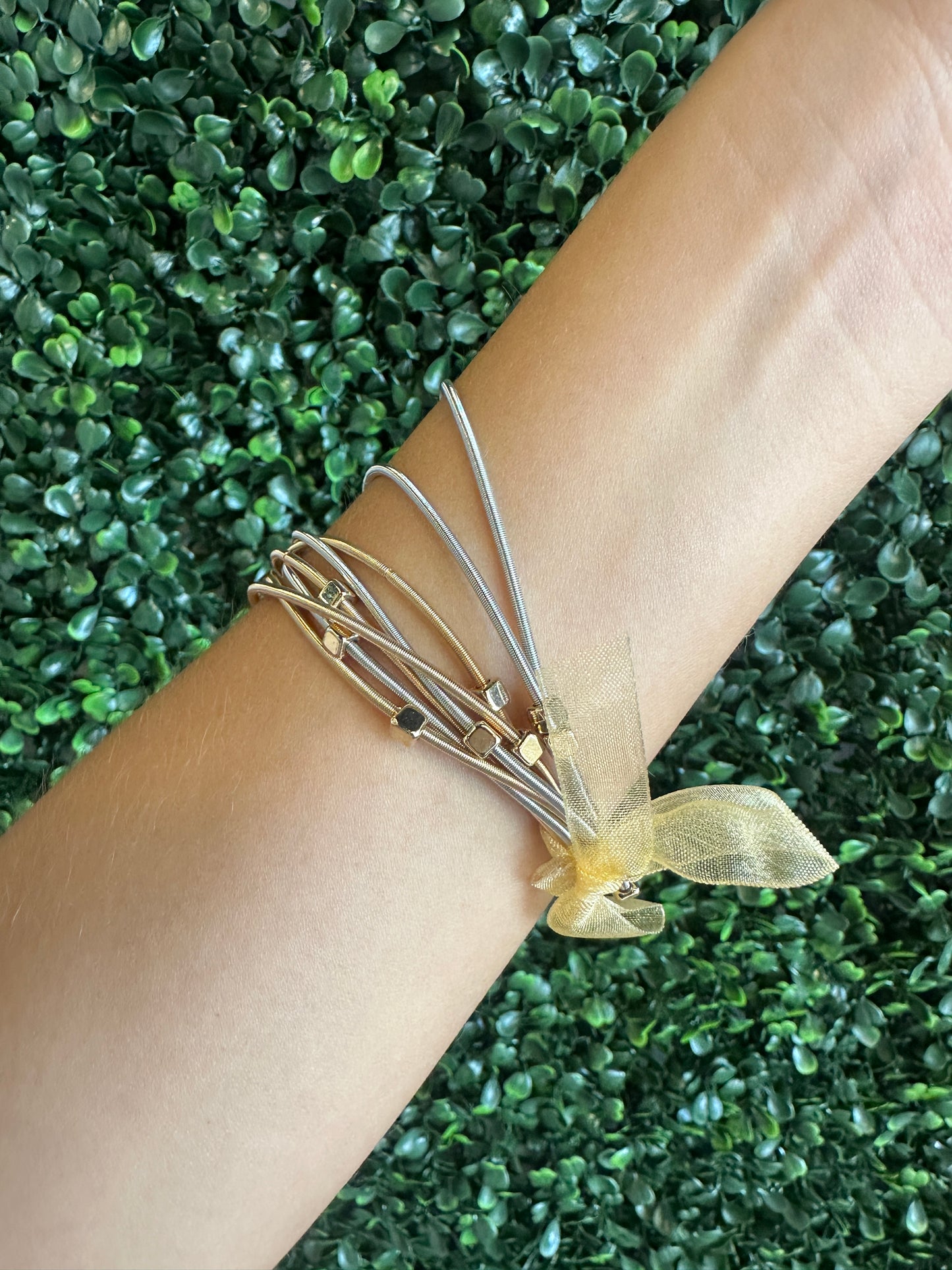 Guitar String Bracelet Stack