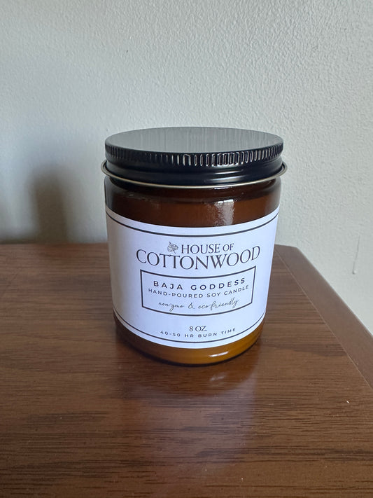 Baja Goddess Hand-Poured Soy Candle