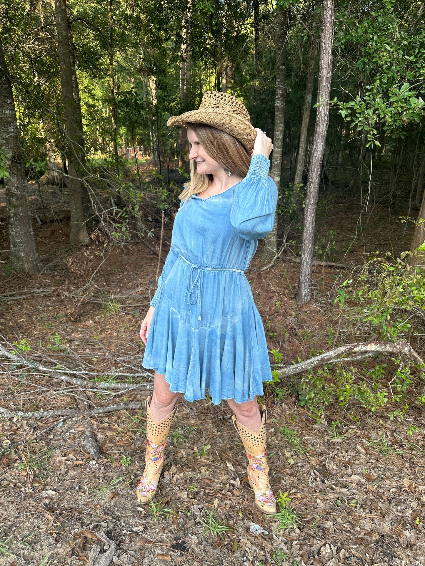 Chambray Play Dress