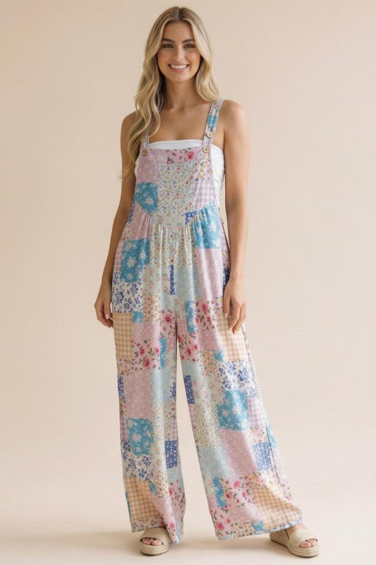 Patchwork Daydream Romper