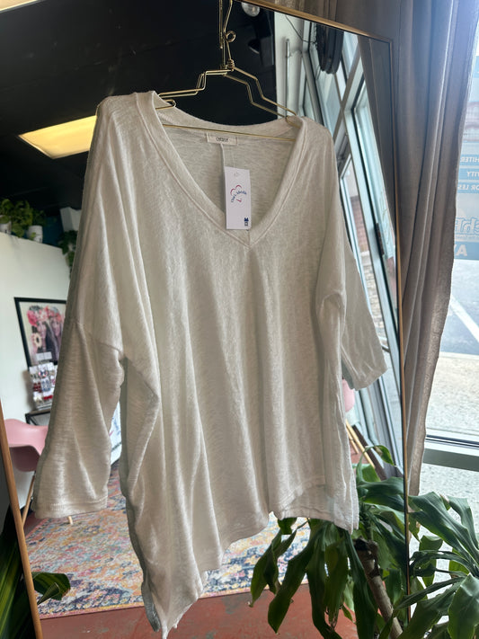 American Dream Quarter Length Sleeve Top