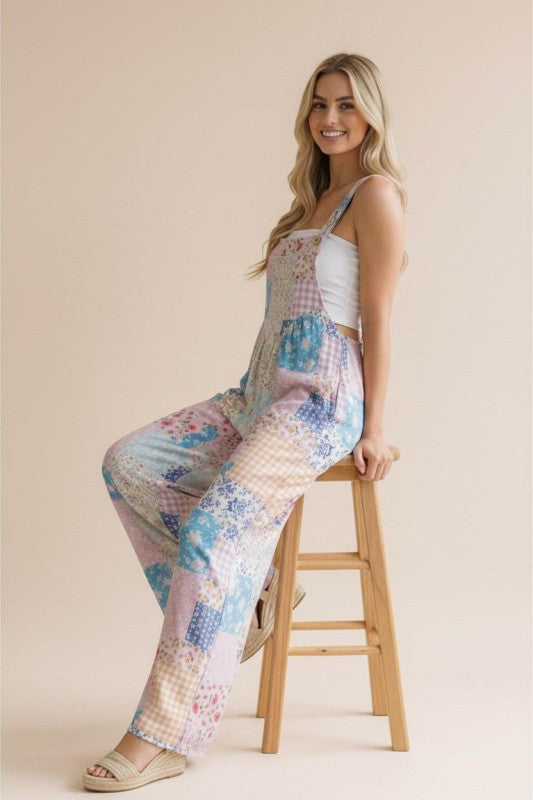 Patchwork Daydream Romper