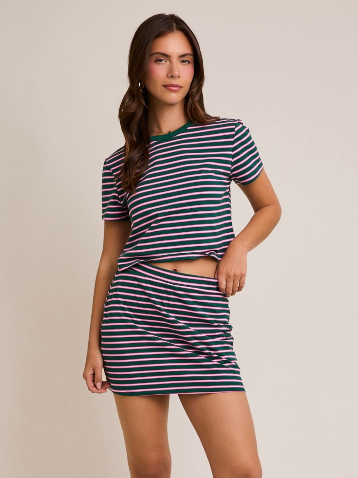 Summer Classic Striped Shirt