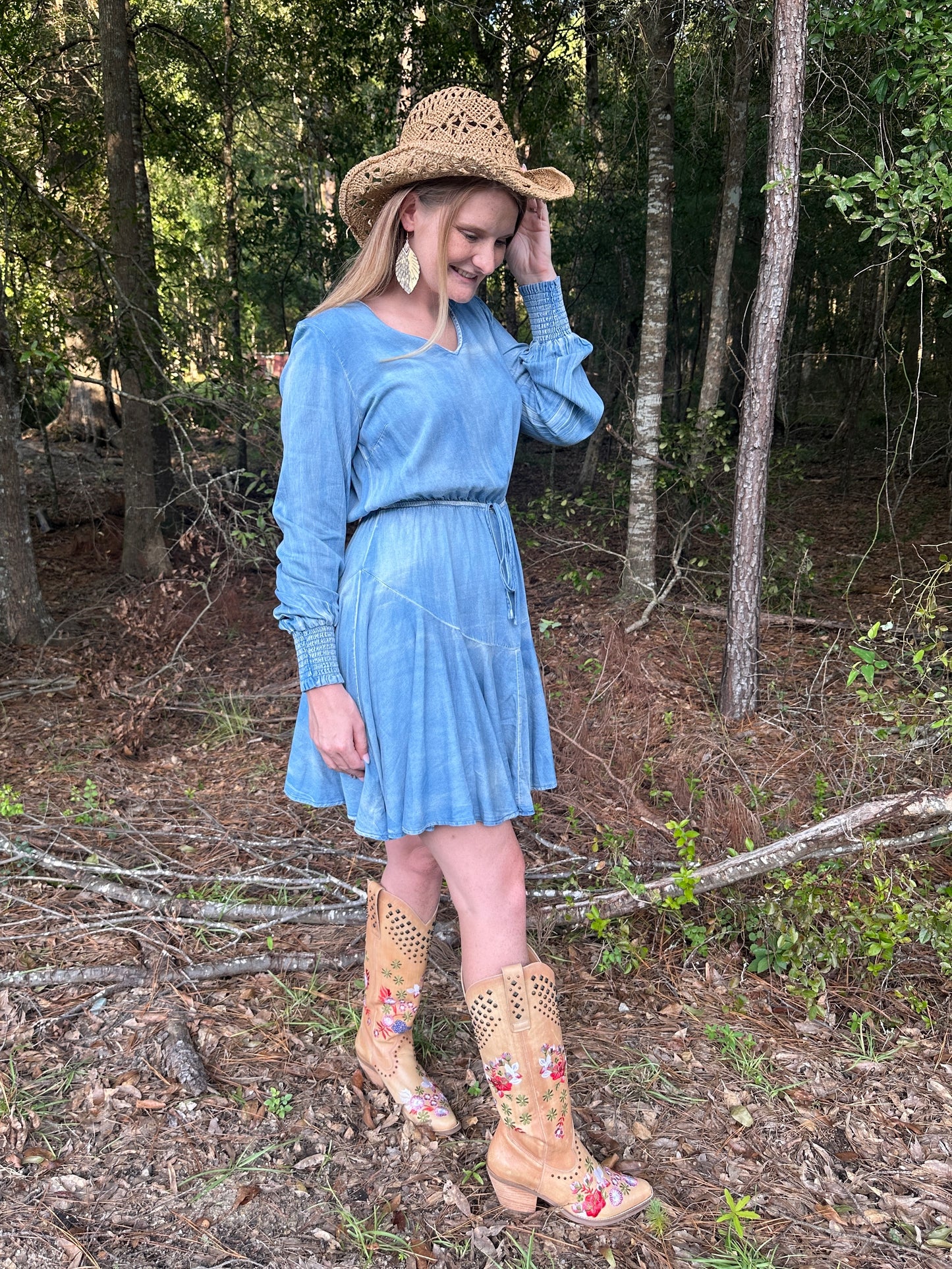 Chambray Play Dress