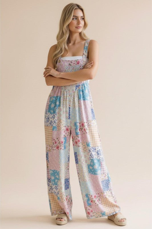 Patchwork Daydream Romper