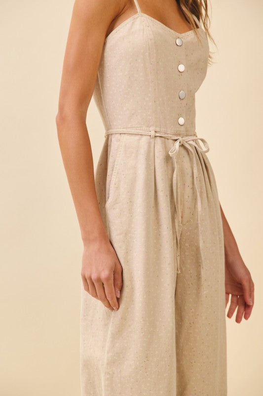 Sweet Meadow Tie-Waist Romper