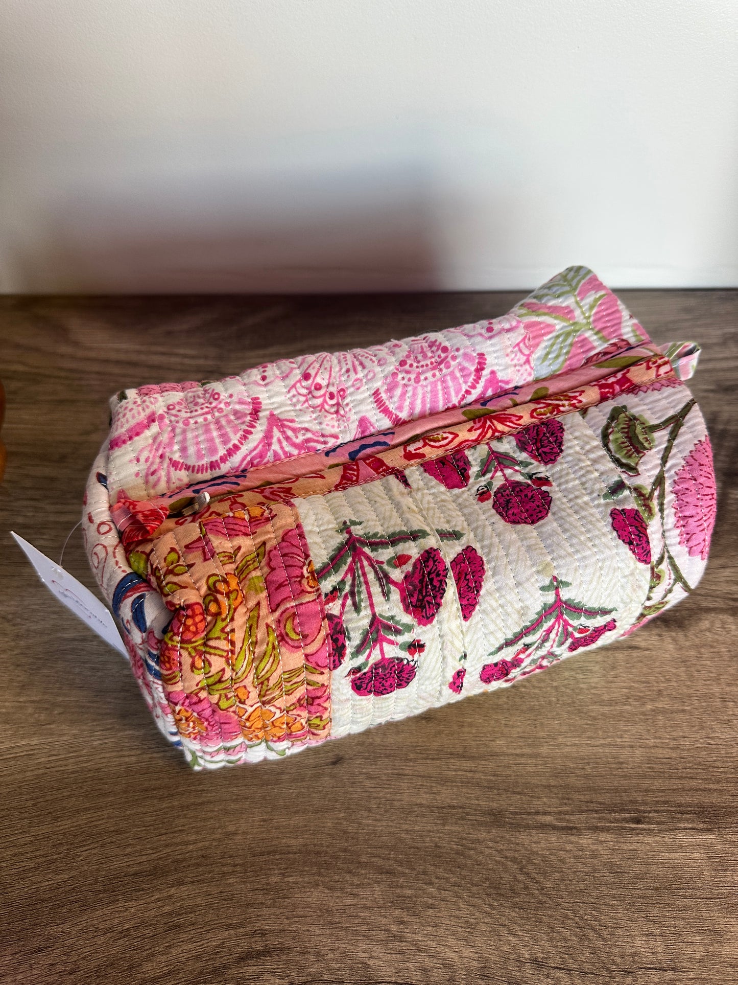Quilted Cosmetic Pouch