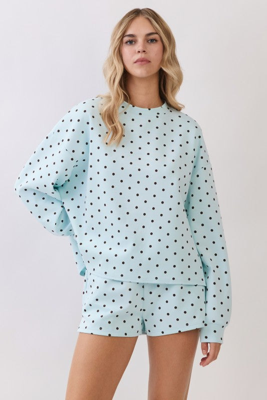 Sea Salt Mocha Lounge Top
