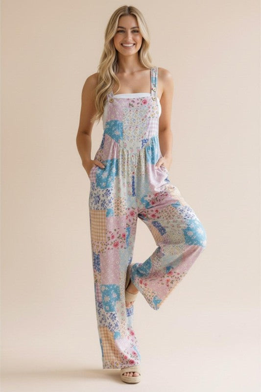 Patchwork Daydream Romper