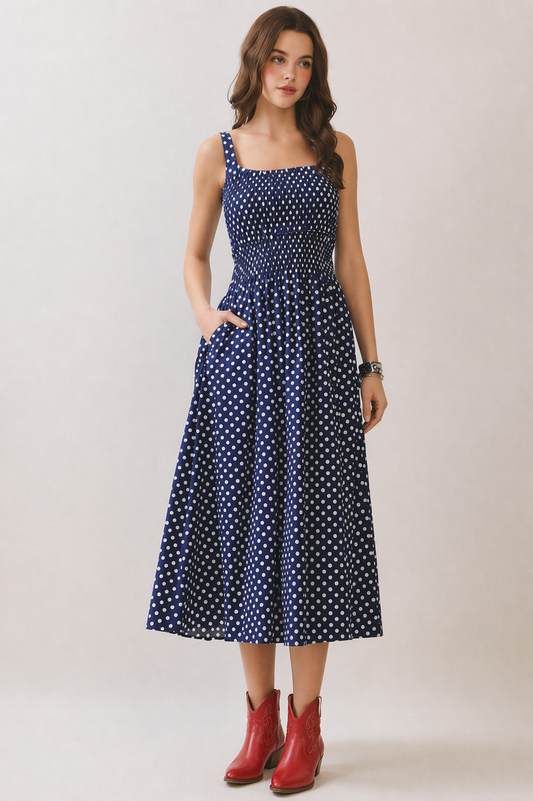 Savannah Stroll Midi Dress